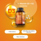 Vitamin D3 4000IU + K2 (MK-7) 125mcg 240 Tablets