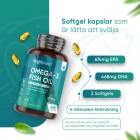 Du kan få ett bra kosttillskott med omega 3 små kapslar