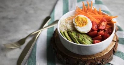 Avokado bowl med ägg