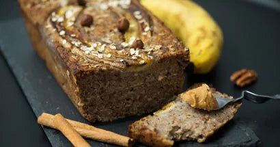 Frukostbröd med chiafrön och banan