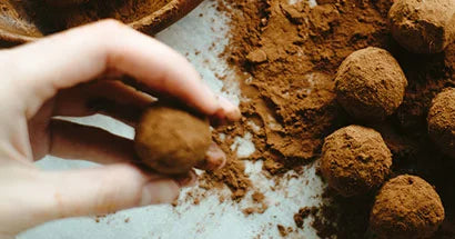 Chokladtryfflar med guarana
