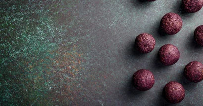 Energibollar med hampa & acai