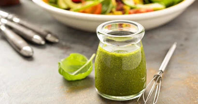 Salladsdressing med spirulina