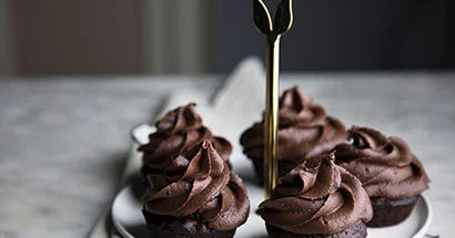 Veganska Choklad Cupcakes