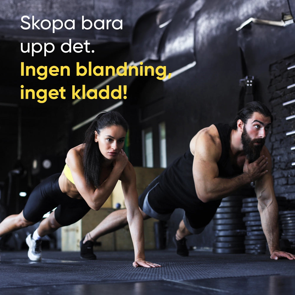 Kreatingummies-tillskott för träning, med fokus på enkel och ren formula