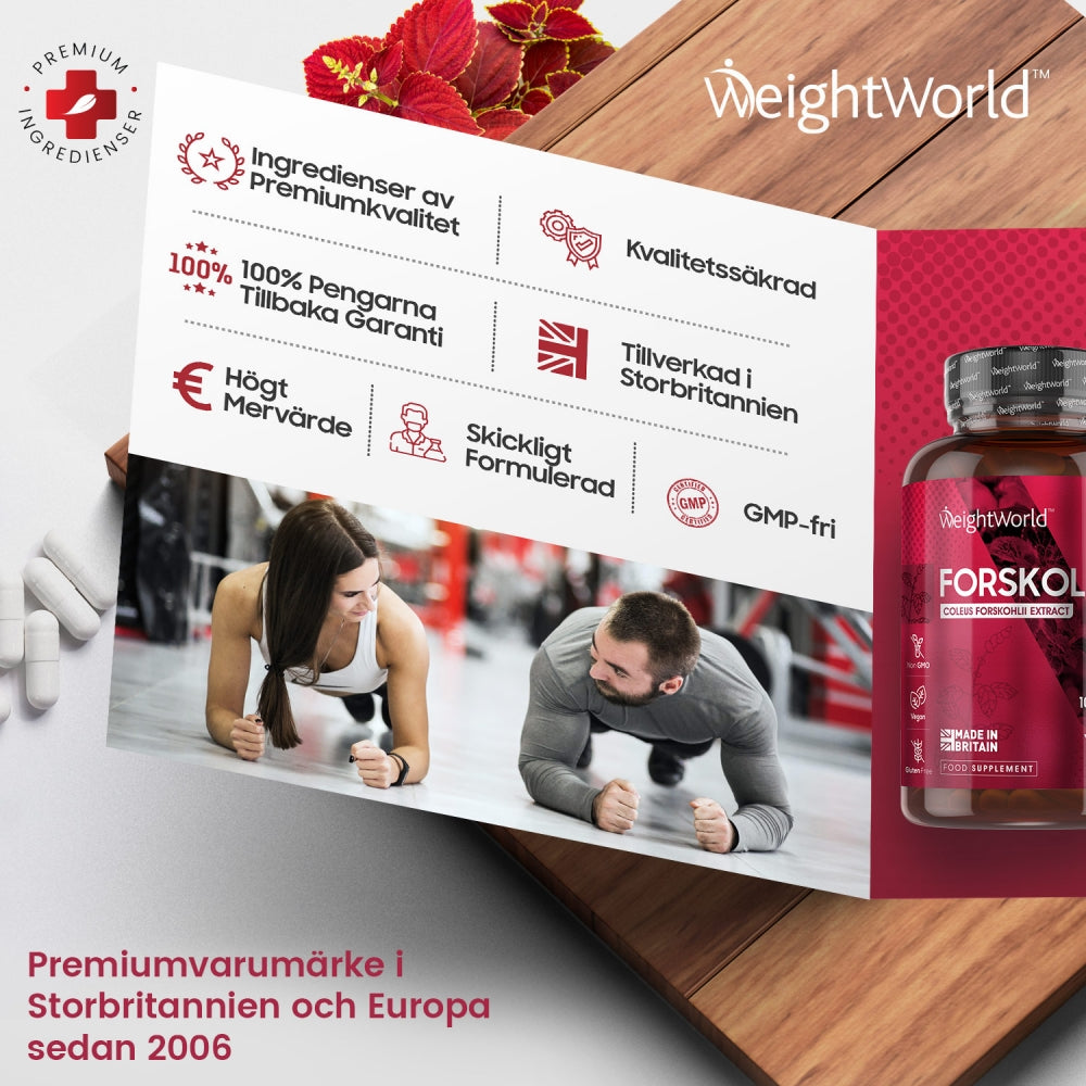 Forskolin som kan stötta viktkontrollen och viktminskningen