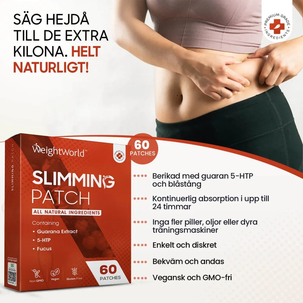 Viktminskningsplåster för ämnesomsättningen och vikten
