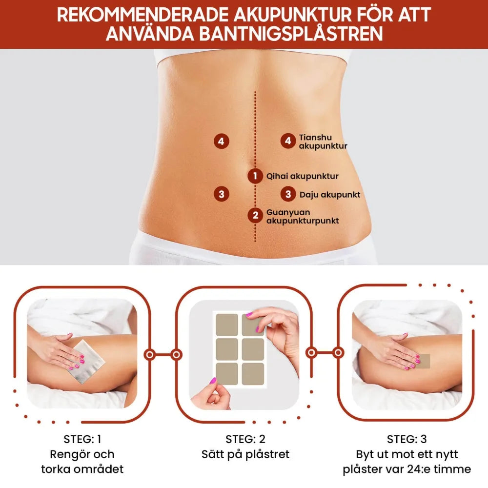 Viktminskningsplåster för energi och hälsan