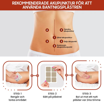 Viktminskningsplåster för energi och hälsan