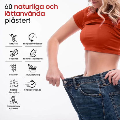 Utmärkta och diskreta viktminskningsplåster