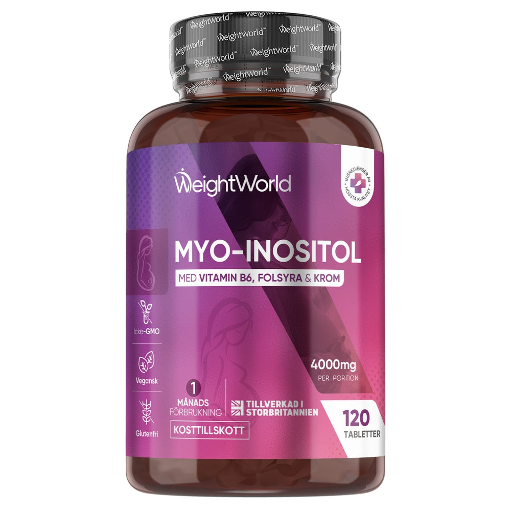 Inositol 4000mg 120 Tablets