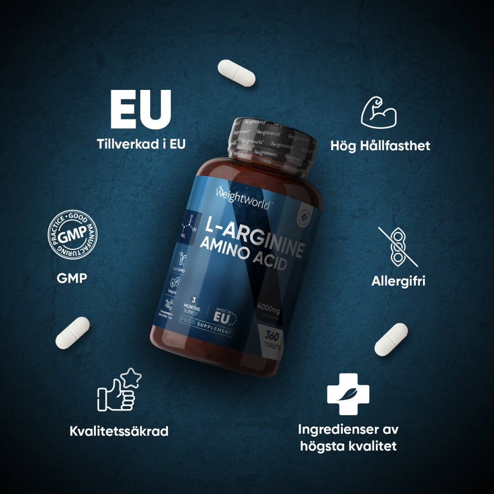 Fördelar med L-arginin