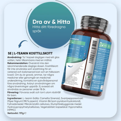 L-Theanine med Vitamin B6