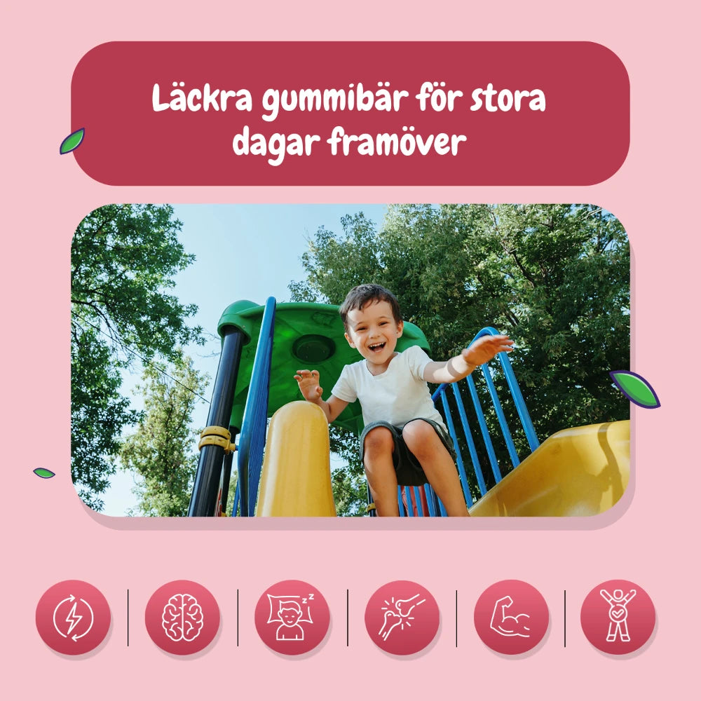 Magnesium Gummies för barn