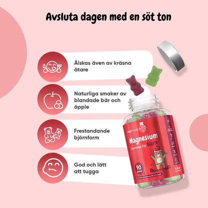 Magnesium Gummies för barn