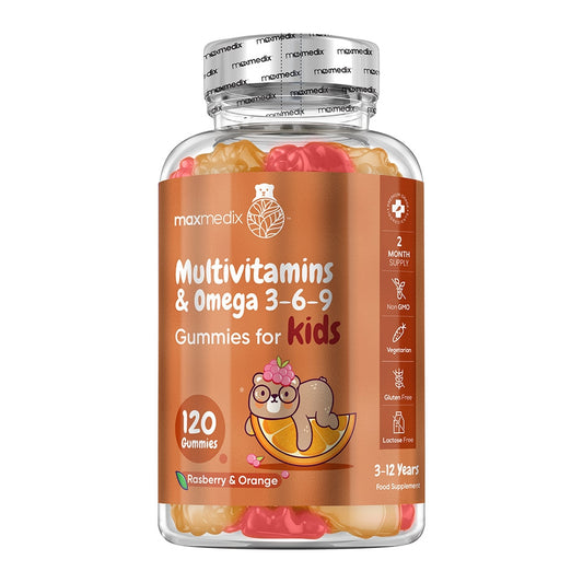 En burk på WeightWorlds Multivitamin Gummies för barn