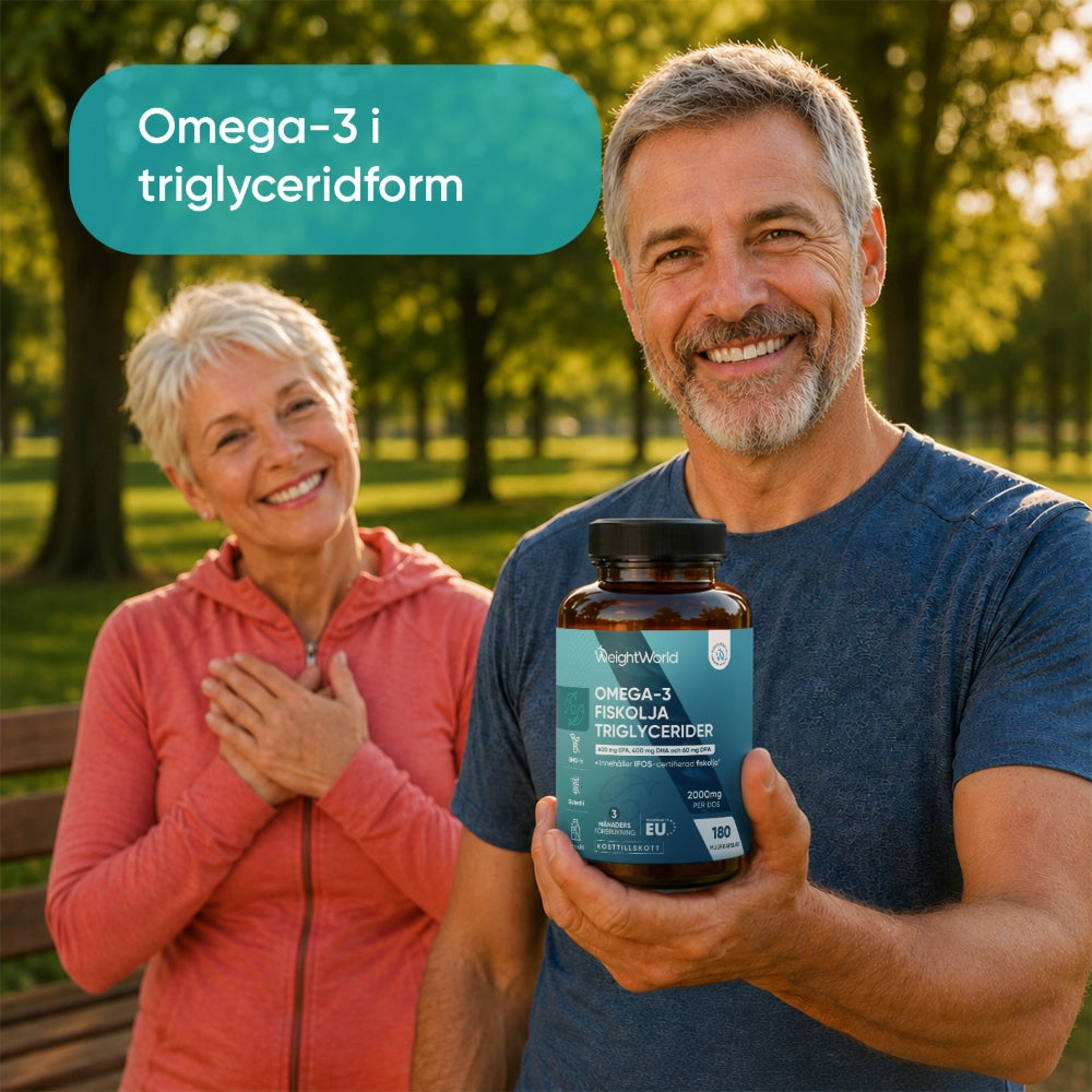Omega 3 Fiskolja Triglycerider 2000 mg
