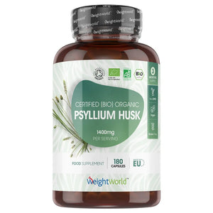 Ekologiskt Psyllium Husk kapslar för matsmältningen