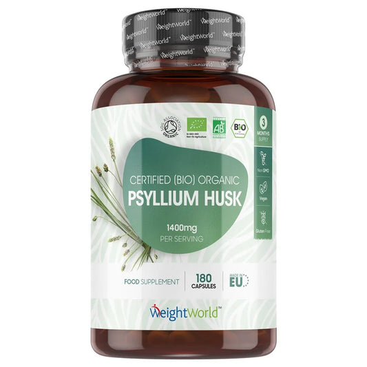 Ekologiskt Psyllium Husk kapslar för matsmältningen