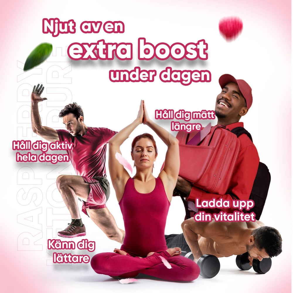 Lättsvalda hallonketonerkapslar från WeightWorld för viktminskning