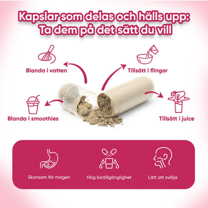 Hallonketonerkapslar som är lämpliga för veganer och vegetarianer