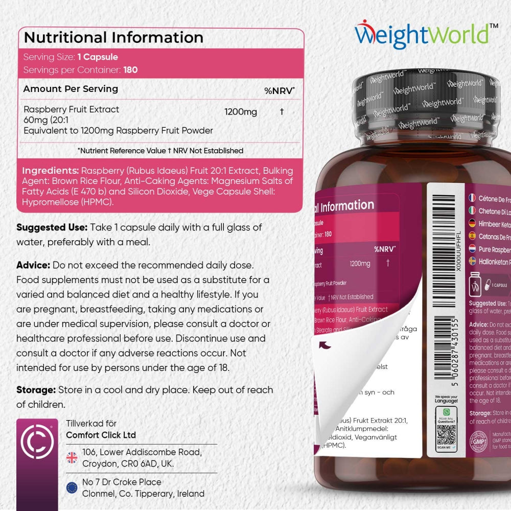 Hallonketoner som kan stötta viktminskning