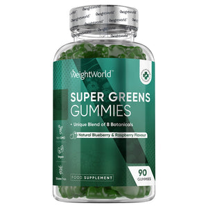1 burk av WeightWorlds Vitamin Gummies som stödjer immunförsvaret