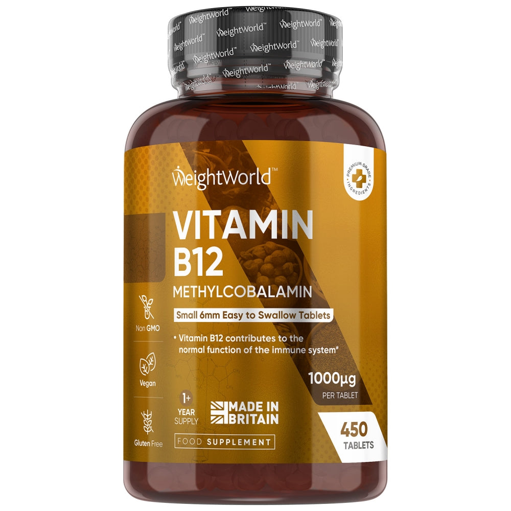Naturliga vitamin b12 tabletter för nervsystemet och immunförsvaret