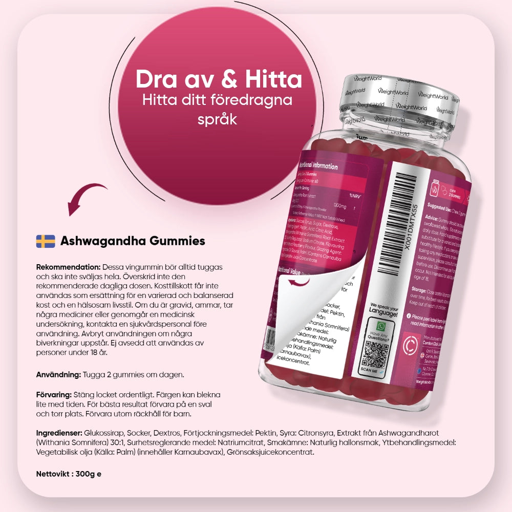Ashwagandha Gummies 1200 mg