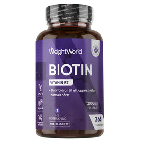 Biotin (Vitamin B7) 12000 mcg