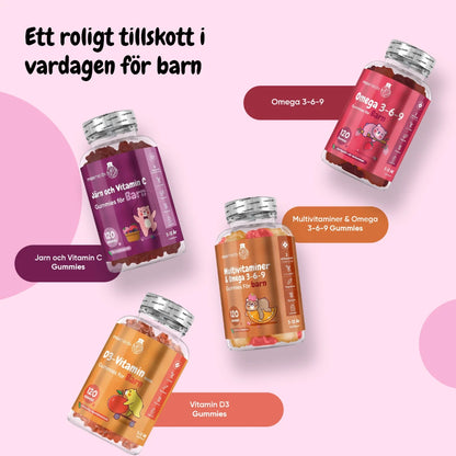 Kalcium och Vitamin D3 Gummies