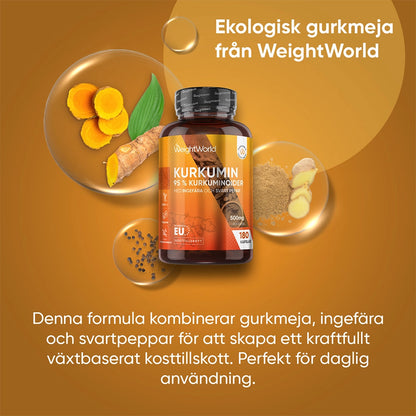Kurkumin Kapslar 500 mg