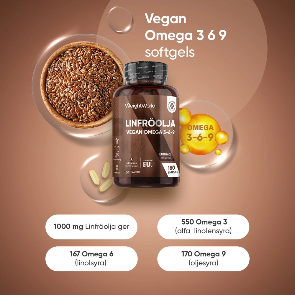 Linfröolja Kapslar 1000 mg
