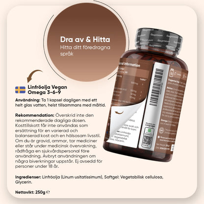 Linfröolja Kapslar 1000 mg
