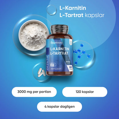 L-Karnitin L-Tartrat 3000 mg