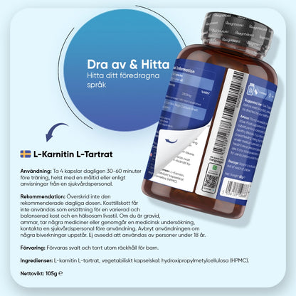 L-Karnitin L-Tartrat 3000 mg