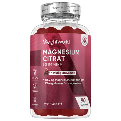 weightworld-se-magnesium-citrate-160mg-90-gummies-front