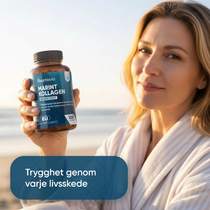 Marint Kollagen med Hyaluronsyra
