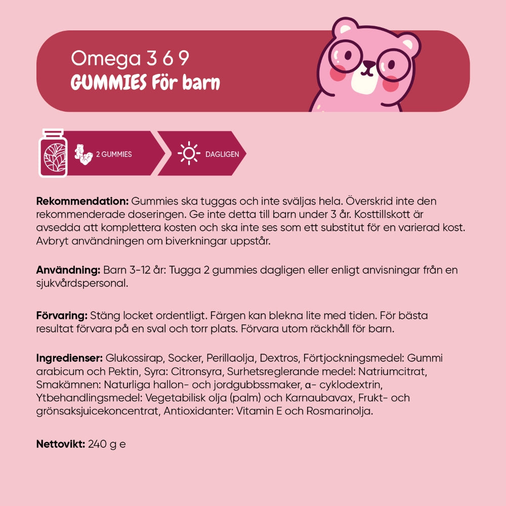 Omega 3-6-9 för Barn