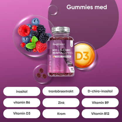 Myo & D-Chiro Inositol Gummies