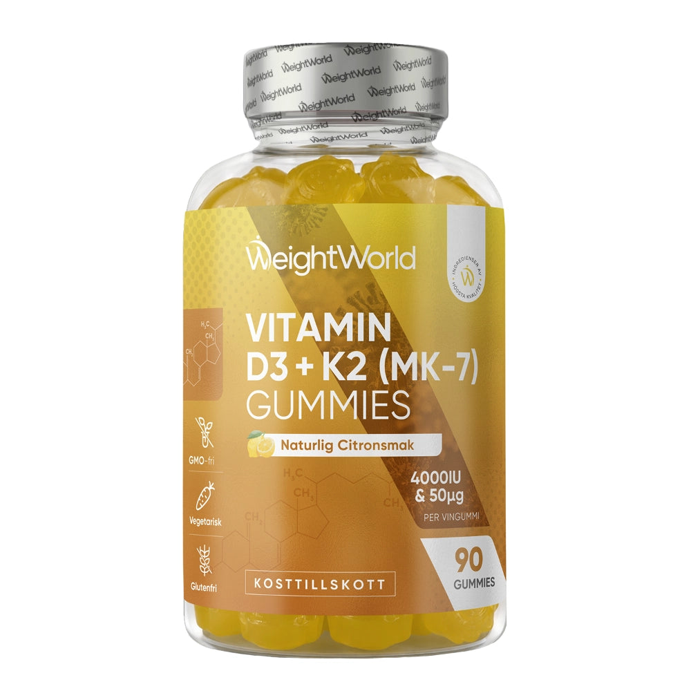 Vitamin D3+K2 Gummies 4000IU