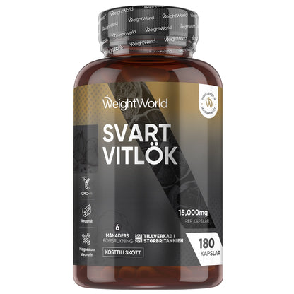 Svart vitlök 15000 mg