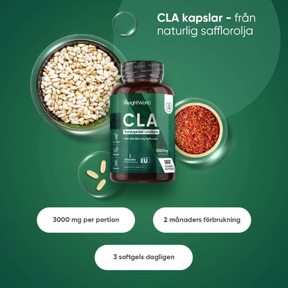 Konjugerad Linolsyra (CLA) 3000 mg