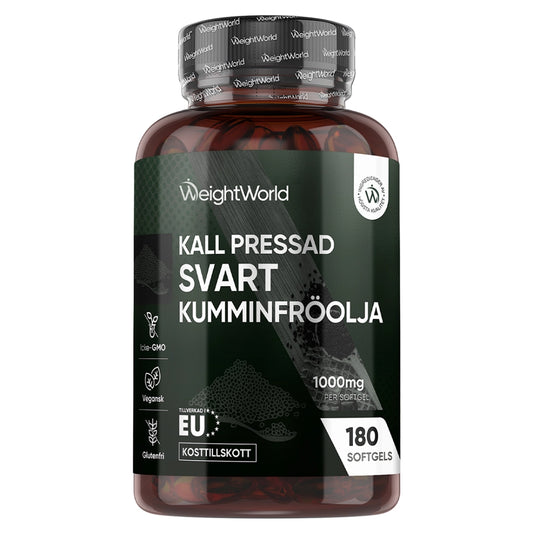 Kallpressad Svartkumminolja kapslar