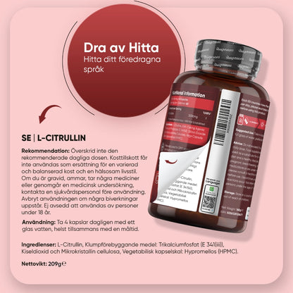 L-Citrullin 3000 mg