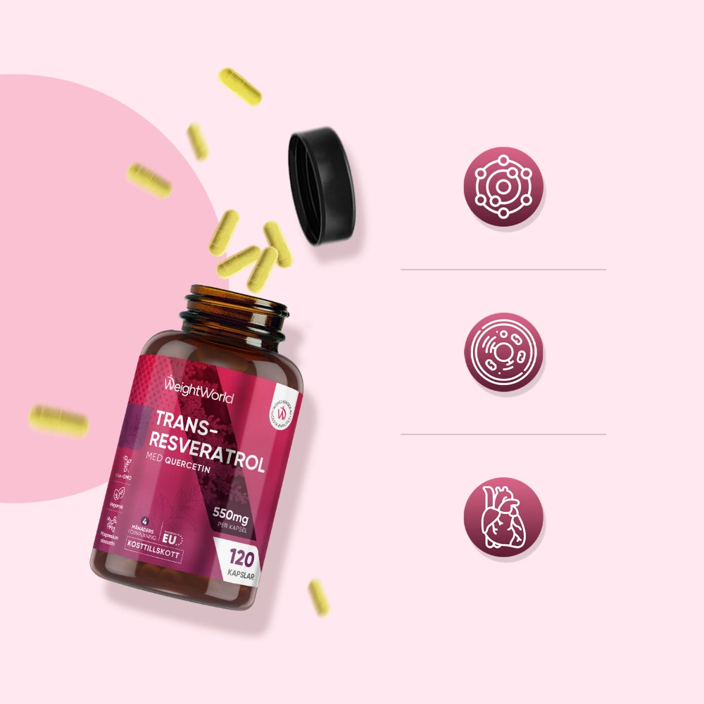 Resveratrol + Quercetin 550 mg