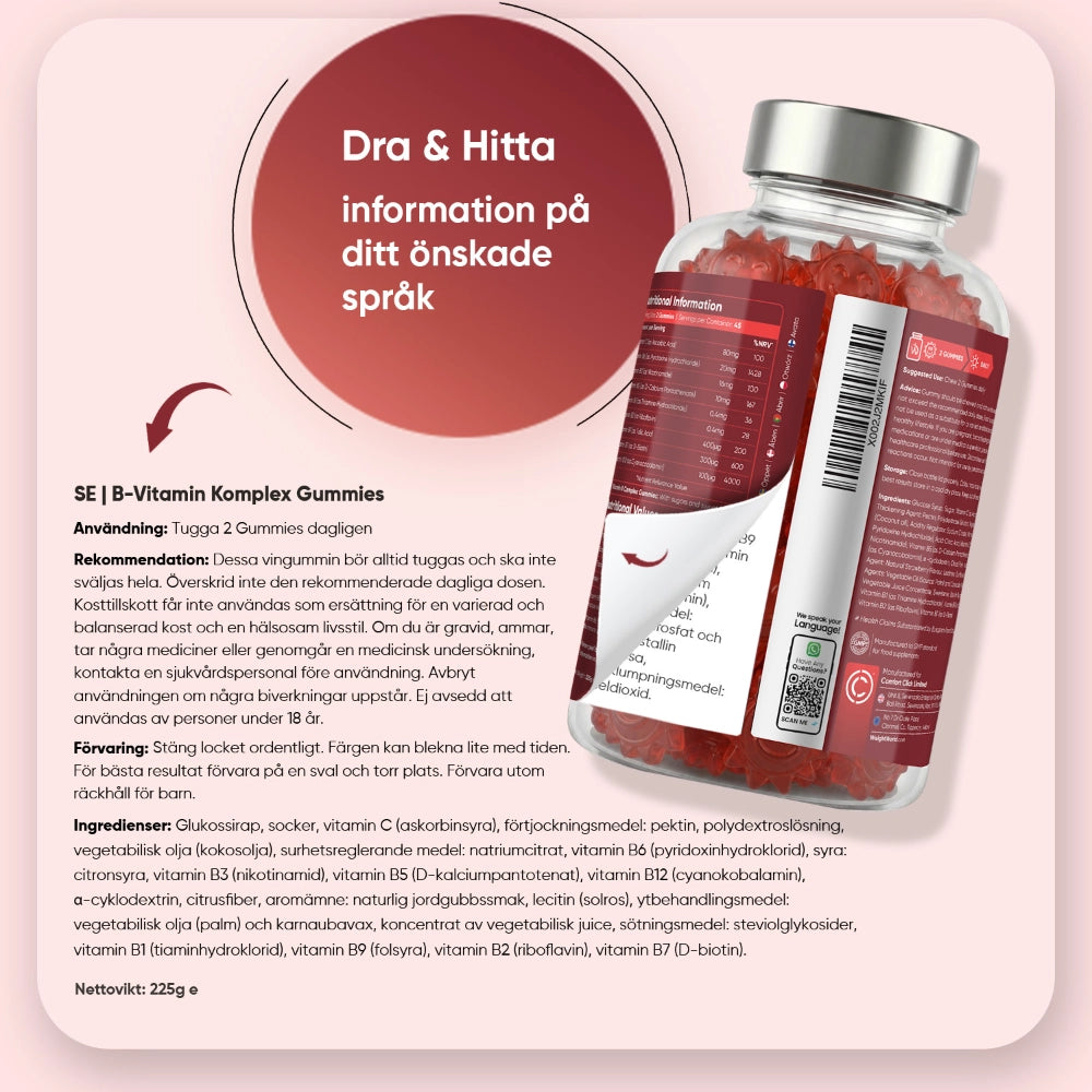 Vitamin B Komplex Gummies
