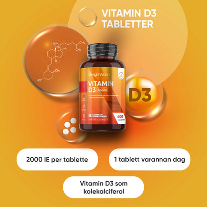 D3-vitamin 2000IU