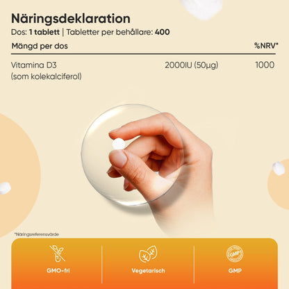 D3-vitamin 2000IU
