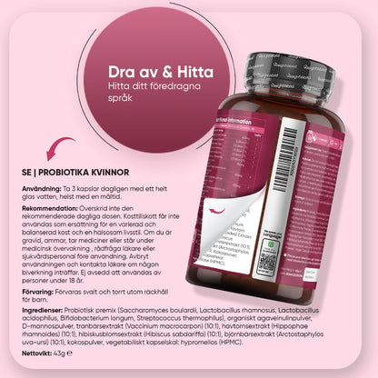 Probiotika för Kvinnor